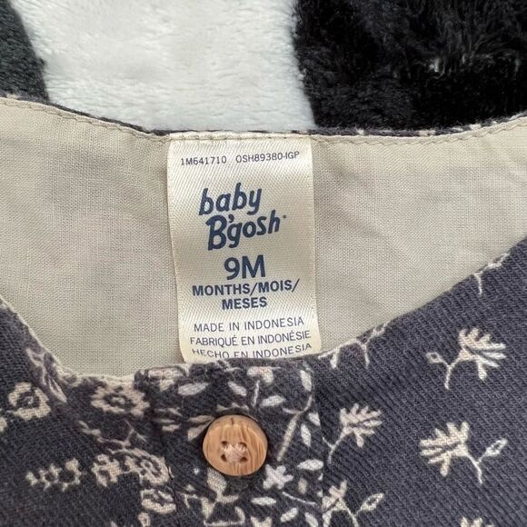 Baby OshKosh B'Gosh Fall Floral Twill Dress 9 months - Picture 6 of 8